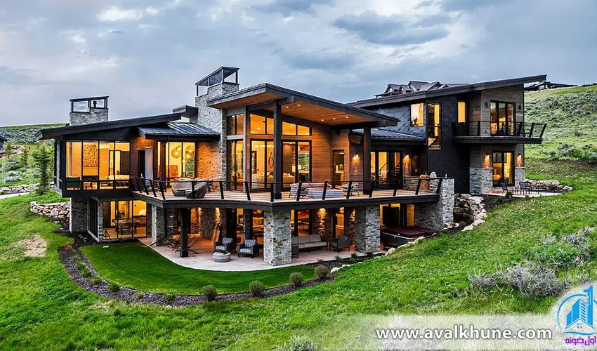 خصوصیات یک ویلای کوهستانی