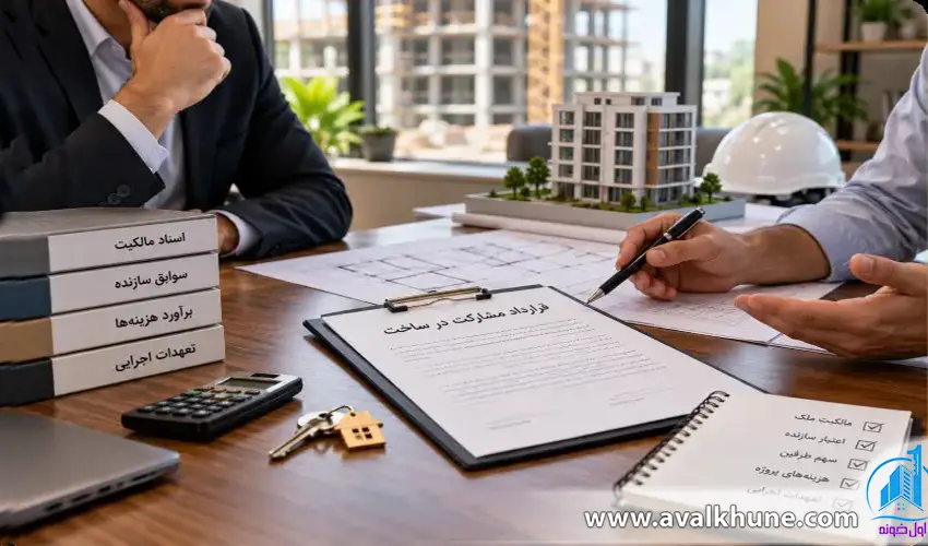 قرارداد مشارکت در ساخت