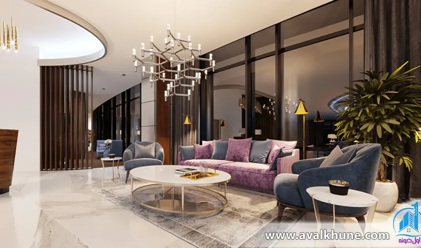 دکوراسیون ویلای لاکچری
