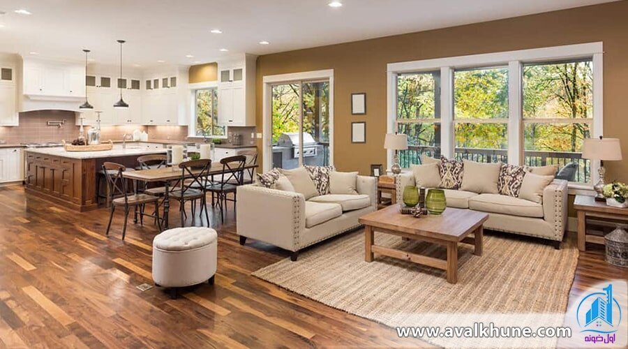 انواع کفپوش برای طراحی دکوراسیون داخلی