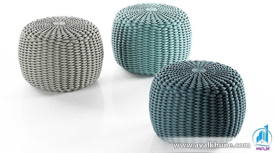 زیباترین مدلهای پاف برای دکوراسیون داخلی ویلا