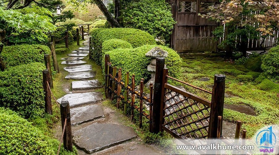 بهترین ایدههای ساخت مسیر سنگی در حیاط و باغ ویلا