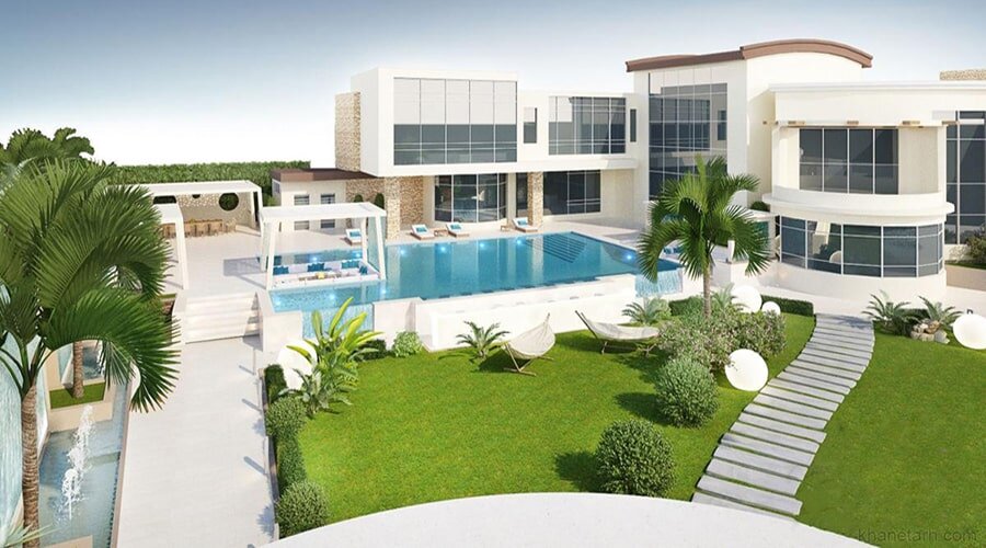 انواع مسیر سازی در محوطه‌ ویلا