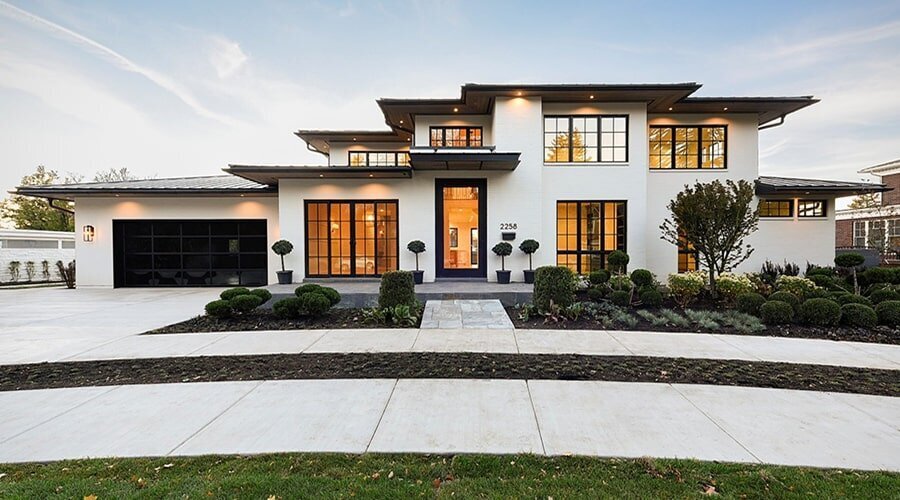 انواع متریال برای طراحی نما ویلا در شمال