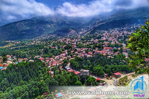 مسیر دسترسی به روستای جواهرده رامسر