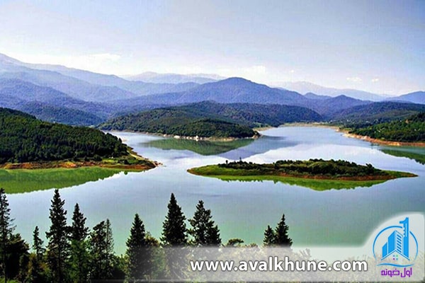 گردشگری در اطراف دریاچه لفور مازندران