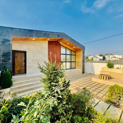 ویلا نما مدرن همکف جنگلی