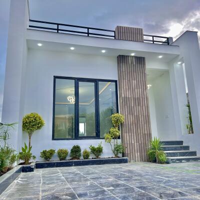 ویلا فلت مدرن با روف زیبا