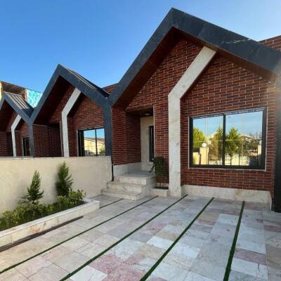 ویلا همکف با نما متفاوت و شیک