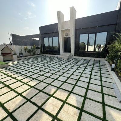 ویلا فلت نما مدرن شهرکی با ویو جنگل