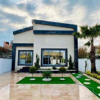 ویلا نما مدرن حیاط دار شهرکی