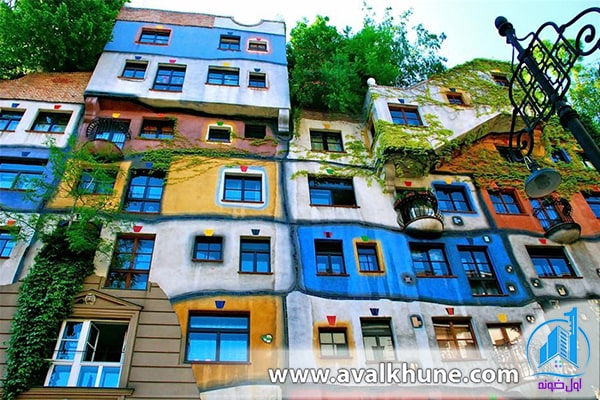 Hundertwasser Haus، وین، اتریش