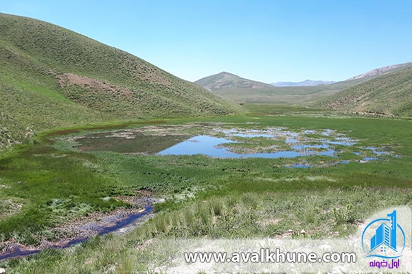 دریاچه ساهون در استان مازندران
