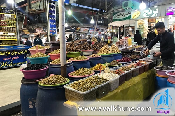 بازار بزرگ الغدیر در شهر محمود آباد