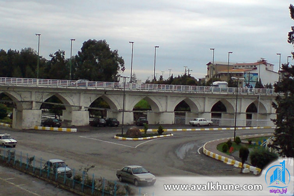 پل دوازده چشمه آمل در استان مازندران