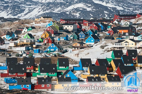 خانه‌های رنگارنگ، ایلولیسات، گرینلند