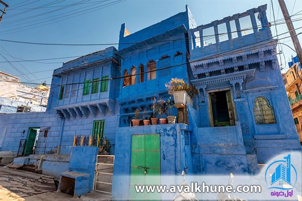 خانه آبی، جودپور، هندوستان