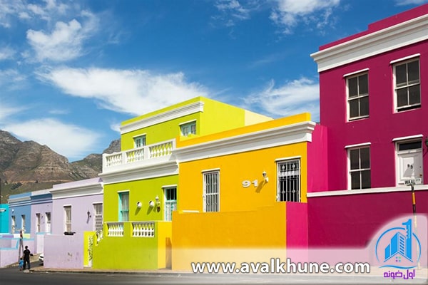 خانه‌های نقاشی شده، کیپ تاون، آفریقای جنوبی